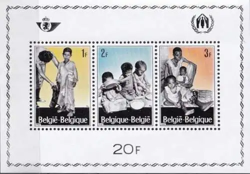 BELGIEN 1967 Mi-Nr. Block 37 ** MNH