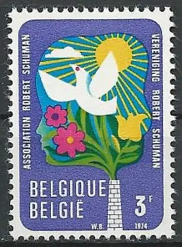 BELGIEN 1974 Mi-Nr. 1759 ** MNH