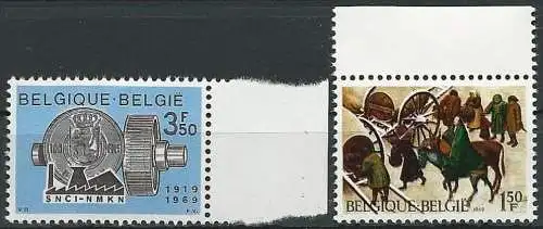 BELGIEN 1969 Mi-Nr. 1573 1574 ** MNH