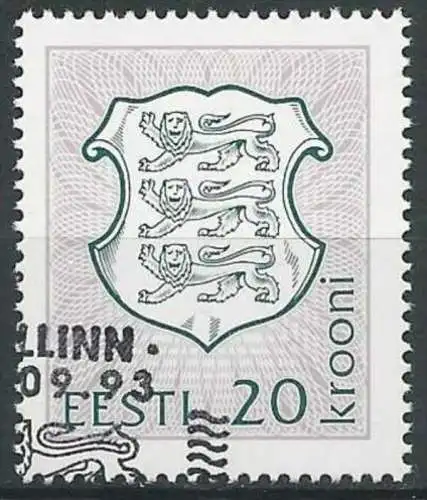 ESTLAND 1993 Mi-Nr. 212 o used - aus ABO