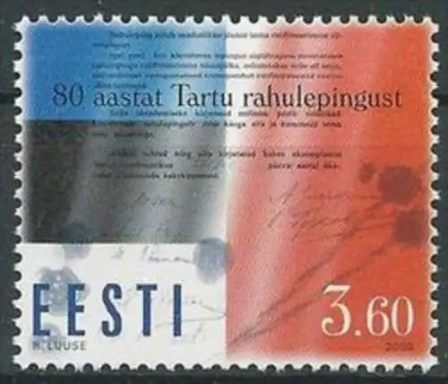 ESTLAND 2000 Mi-Nr. 364 ** MNH