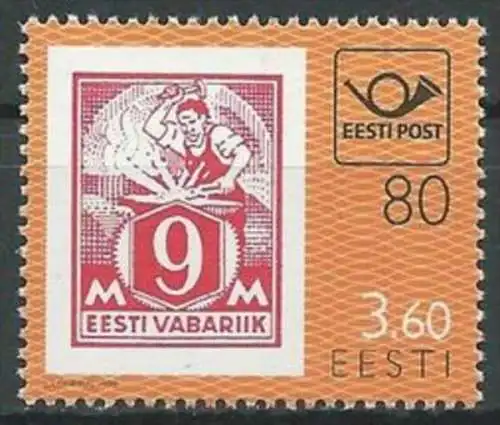 ESTLAND 1998 Mi-Nr. 334 ** MNH