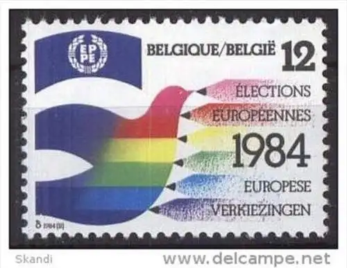 BELGIEN 1984 Mi-Nr. 2185 ** MNH