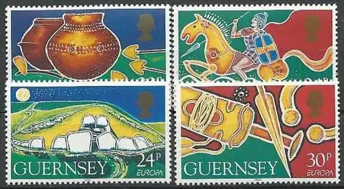 GUERNSEY 1994 Mi-Nr. 635/38 ** MNH