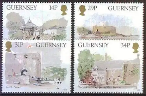 GUERNSEY 1986 Mi-Nr. 369/72 ** MNH