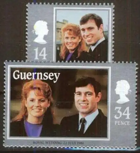 GUERNSEY 1986 Mi-Nr. 361/62 ** MNH