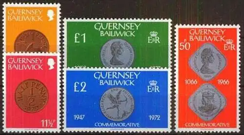 GUERNSEY 1980 Mi-Nr. 199/03 ** MNH