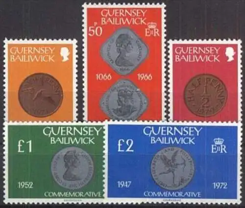 GUERNSEY 1980 Mi-Nr. 199/03 ** MNH