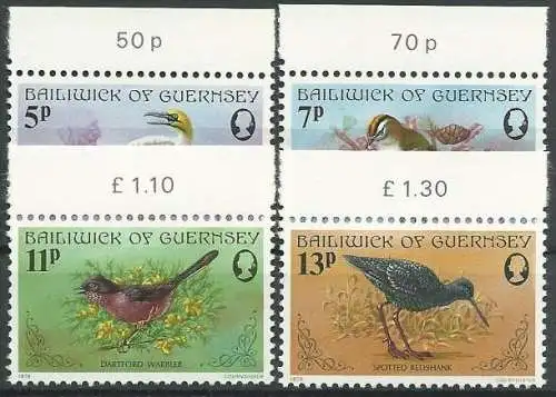 GUERNSEY 1978 Mi-Nr. 165/68 ** MNH