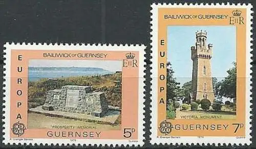 GUERNSEY 1978 Mi-Nr. 161/62 ** MNH