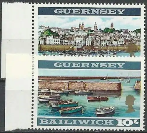 GUERNSEY 1970 Mi-Nr. 22/23 B ** MNH