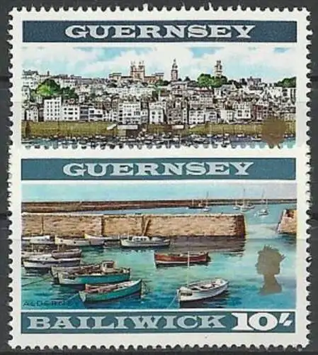 GUERNSEY 1970 Mi-Nr. 22/23 B ** MNH