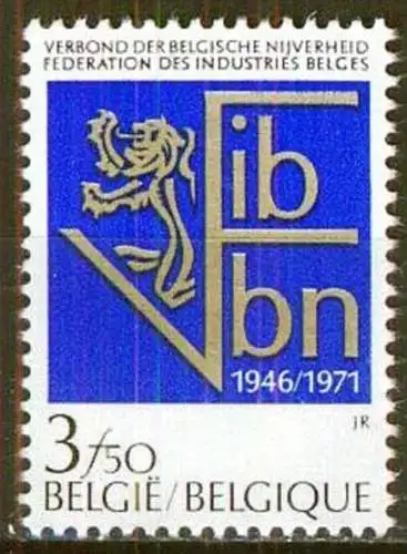 BELGIEN 1971 Mi-Nr. 1661 ** MNH