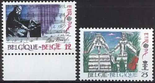 BELGIEN 1985 Mi-Nr. 2227/28 ** MNH