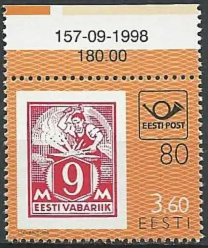 ESTLAND 1998 Mi-Nr. 334 ** MNH