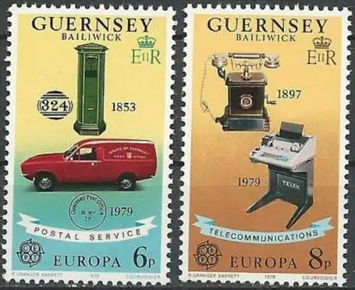 GUERNSEY 1979 Mi-Nr. 189/90 ** MNH