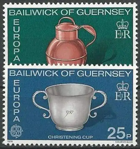 GUERNSEY 1976 Mi-Nr. 133/34 ** MNH