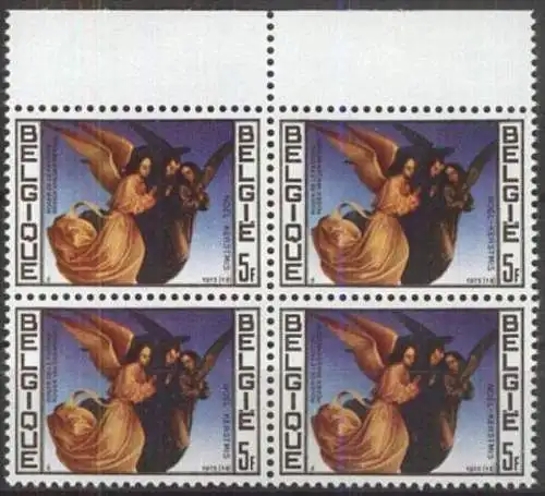 BELGIEN 1975 Mi-Nr. 1836 Viererblock ** MNH