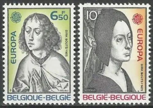 BELGIEN 1975 Mi-Nr. 1818/19 ** MNH