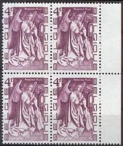 BELGIEN 1974 Mi-Nr. 1789 Viererblock ** MNH