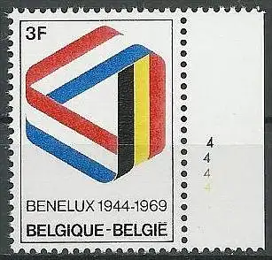 BELGIEN 1969 Mi-Nr. 1557 ** MNH