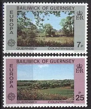 GUERNSEY 1977 Mi-Nr. 147/48 ** MNH - CEPT