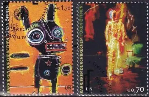 UNO WIEN 2013 Mi-Nr. 791/92 o used - aus Abo