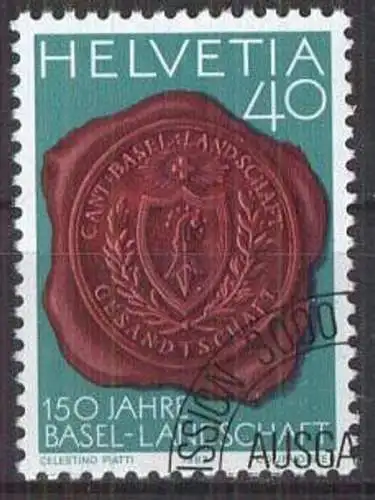 SCHWEIZ 1983 Mi-Nr. 1255 o used aus Abo