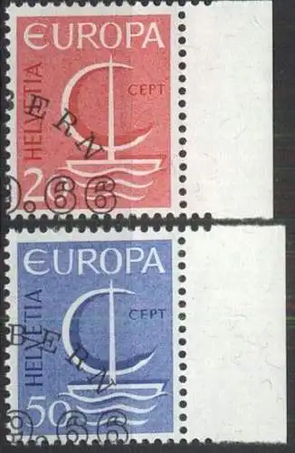 SCHWEIZ 1966 Mi-Nr. 843/44 o used