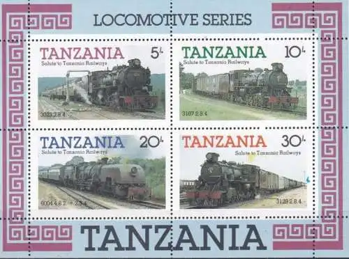 TANZANIA 1985 Mi-Nr. Block 44 ** MNH