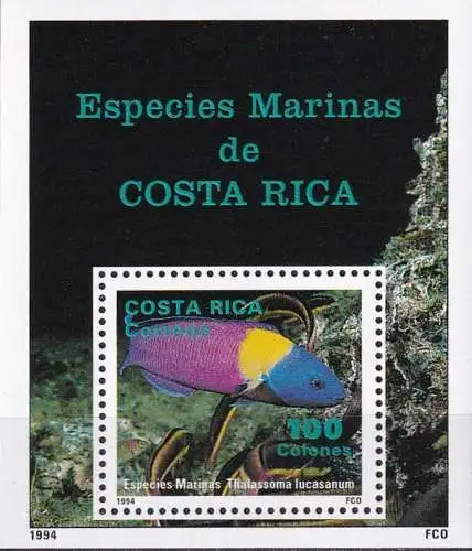 COSTA RICA 1994 Mi-Nr. Block 14 ** MNH