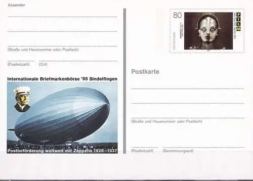 DEUTSCHLAND 1995 Mi-Nr. PSO 40 Int. Briefmarkenbörse Sindelfingen ungebraucht
