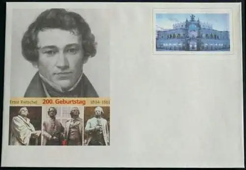 DEUTSCHLAND 2004 Mi-Nr. USo 84 GANZSACHE Ernst Rietschel ungebraucht