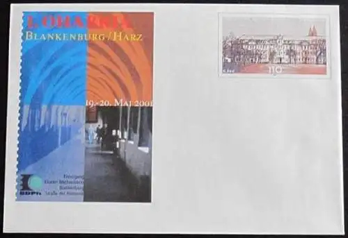 DEUTSCHLAND 2001 Mi-Nr. USo 27 GANZSACHE 1. OHABRIA ungebraucht