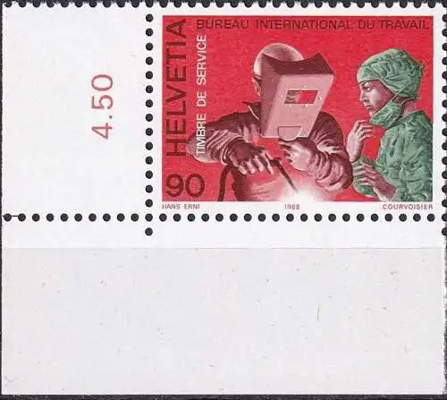 SCHWEIZ 1988 Mi-Nr. BIT 109 ** MNH