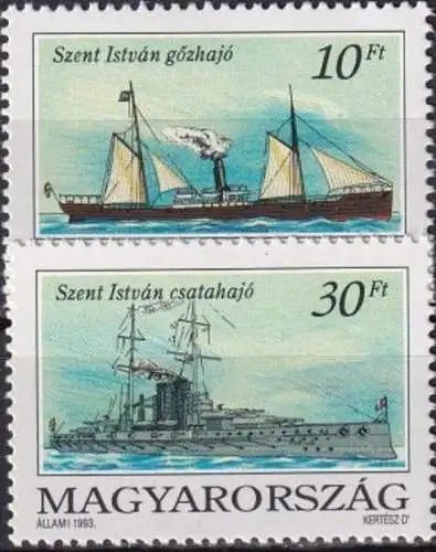 UNGARN 1993 Mi-Nr. 4264/65 ** MNH