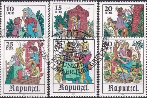 DDR 1978 Mi-Nr. 2382/87 o used