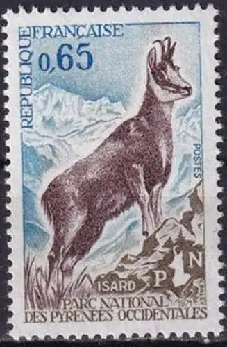 FRANKREICH 1971 Mi-Nr. 1747 ** MNH