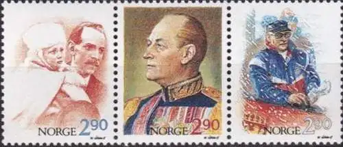 NORWEGEN 1988 Mi-Nr. 998/00 ** MNH