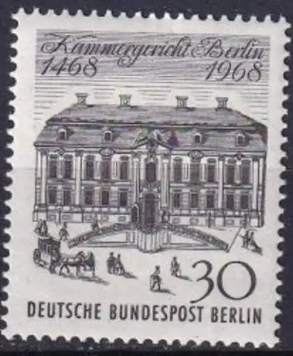 BERLIN 1968 Mi-Nr. 320 ** MNH
