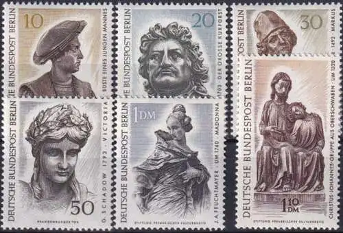 BERLIN 1967 Mi-Nr. 303/08 ** MNH