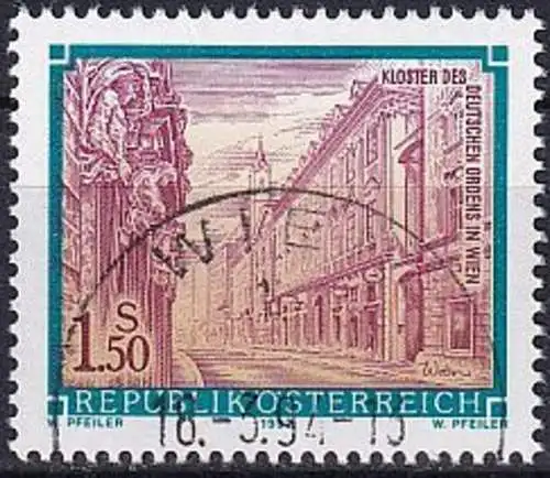 ÖSTERREICH 1992 Mi-Nr. 2080 o used - aus Abo