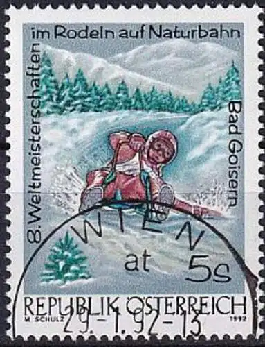 ÖSTERREICH 1990 Mi-Nr. 2008 o used - aus Abo
