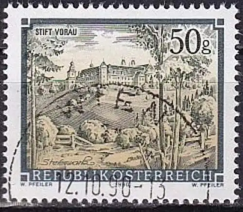 ÖSTERREICH 1990 Mi-Nr. 2006 o used - aus Abo