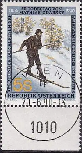 ÖSTERREICH 1990 Mi-Nr. 1998 o used - aus Abo