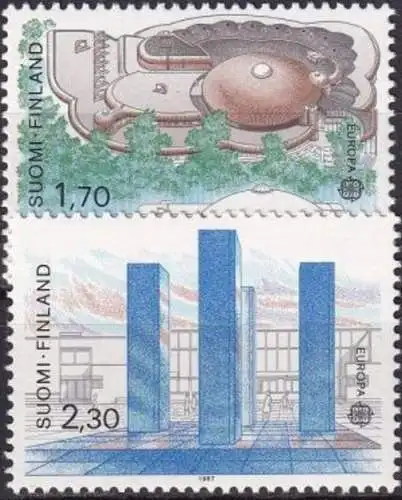 FINNLAND 1987 Mi-Nr. 1021/22 ** MNH