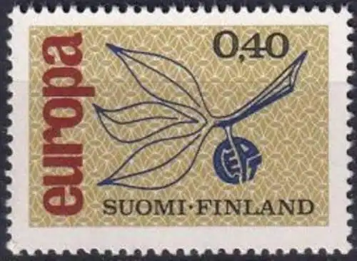 FINNLAND 1965 Mi-Nr. 608 ** MNH