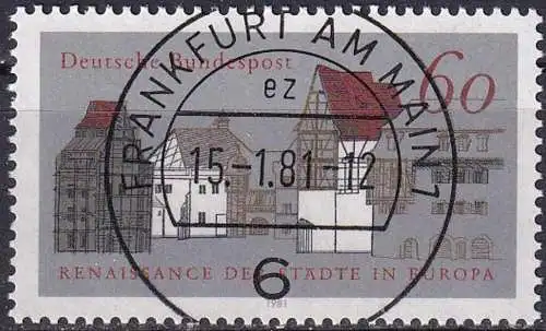 DEUTSCHLAND 1981 Mi-Nr. 1084 o used - aus Abo