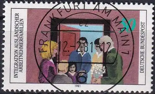 DEUTSCHLAND 1981 Mi-Nr. 1086 o used - aus Abo