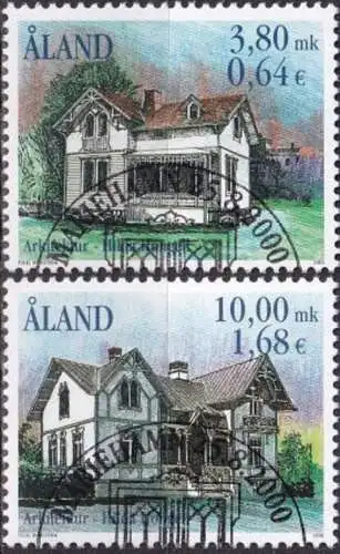 ALAND 2000 Mi-Nr. 179/80 o used - aus Abo